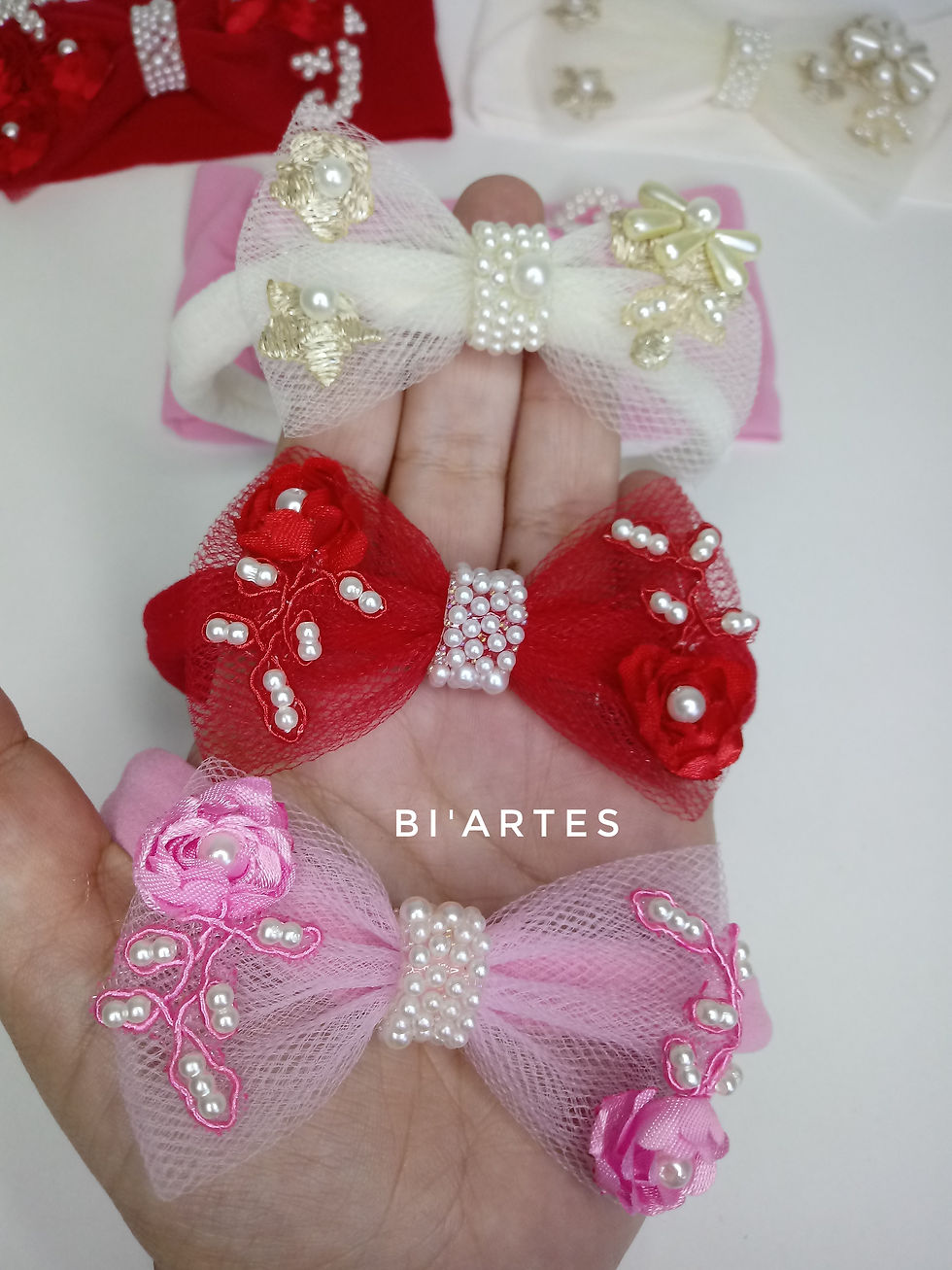 Miniatura: LAÇO EM TULE FESTA M