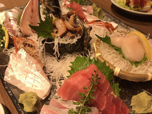 お刺身とともに振り返る