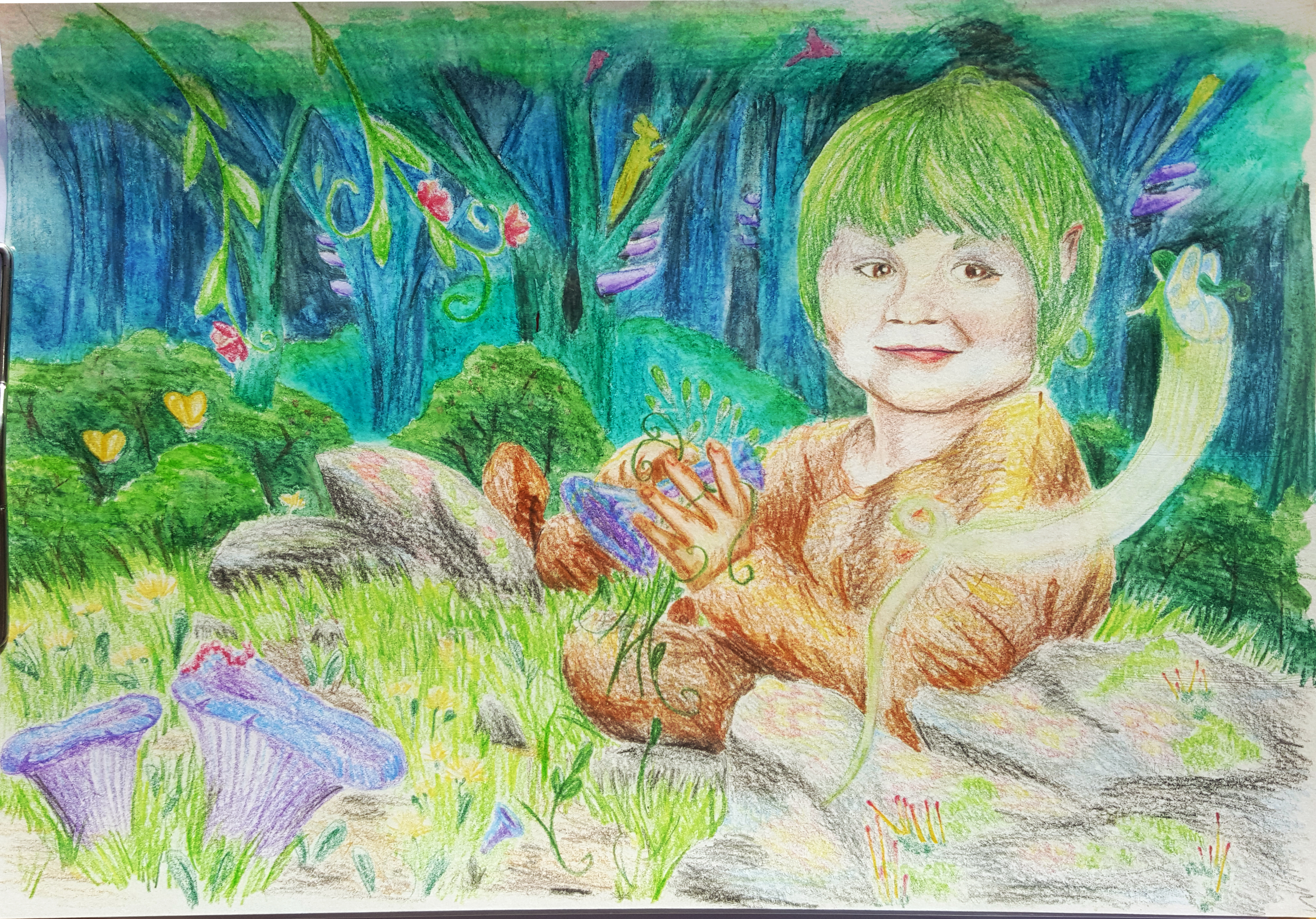a troll and a fairy