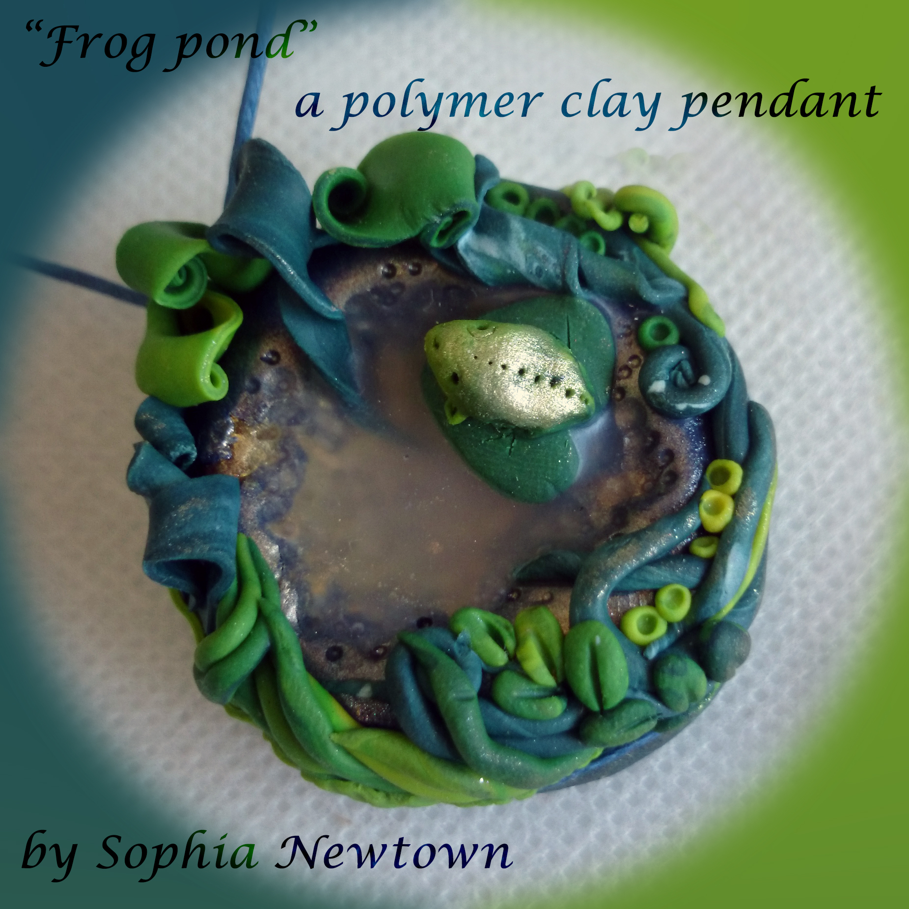 Frog pond pendant