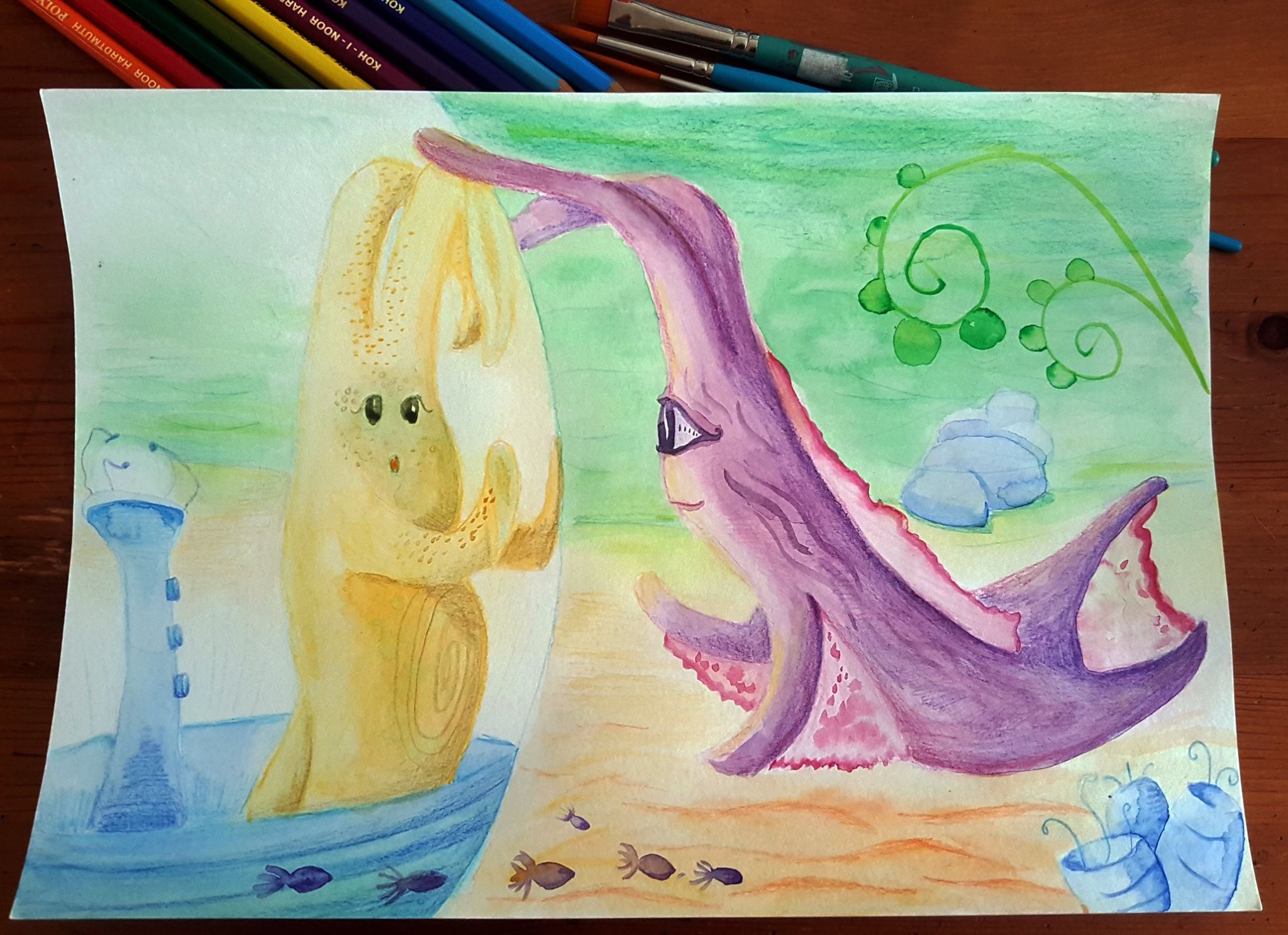 A mermaid?!