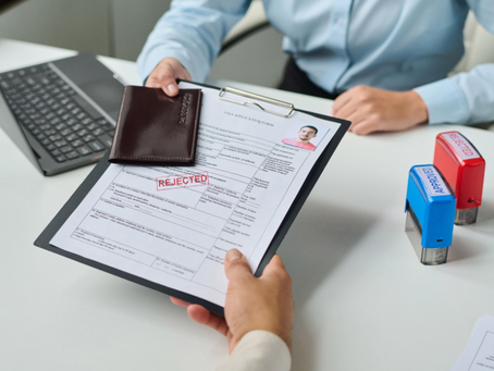 signing document rejected