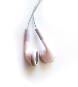 White Earphones