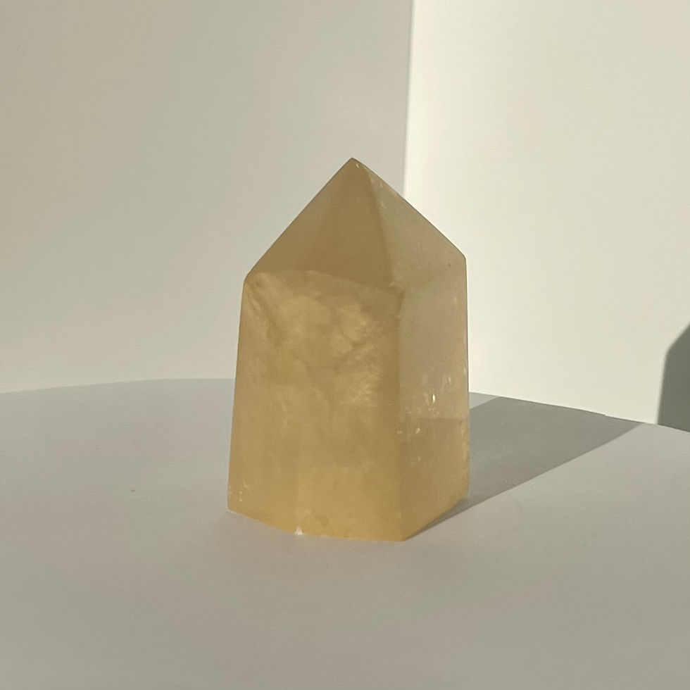 Thumbnail: Honey Calcite Crystal Tower