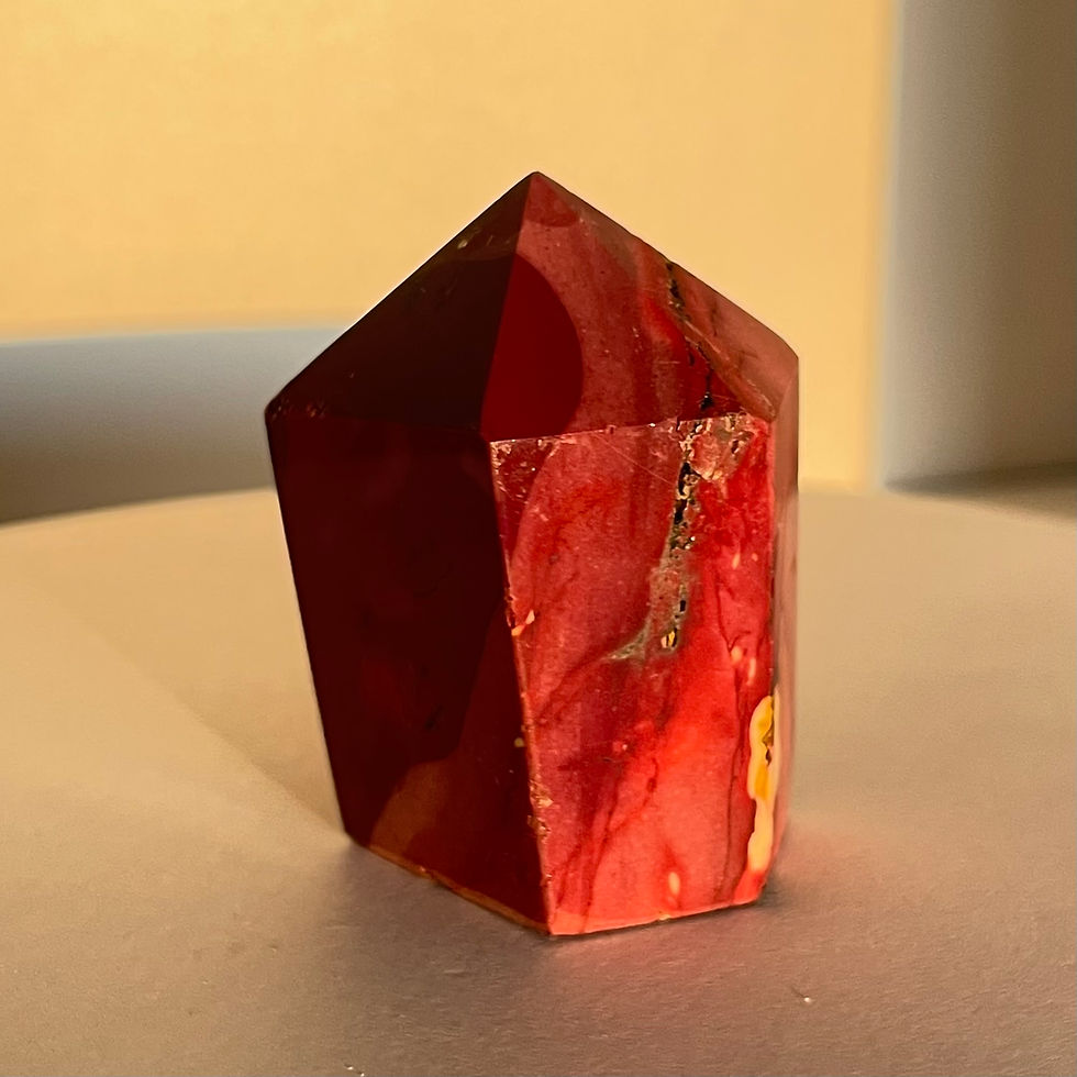 Thumbnail: Mookaite crystal cupcake