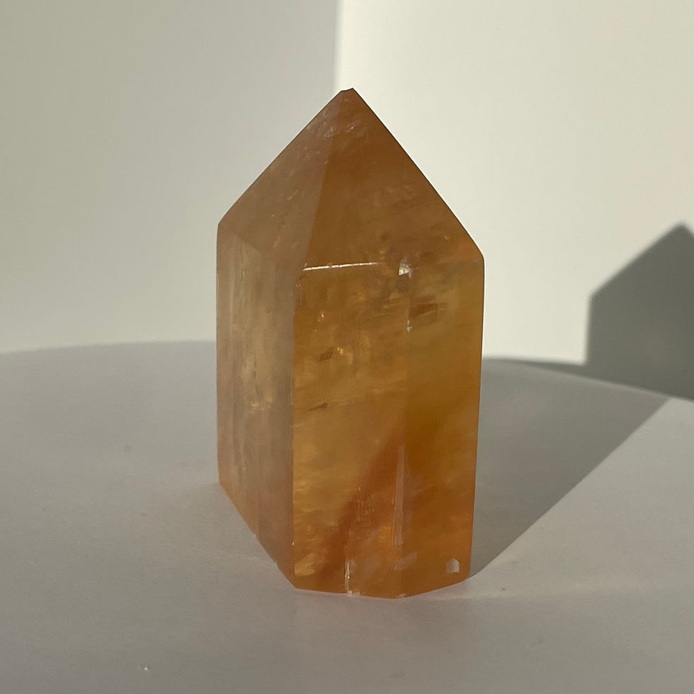 Thumbnail: Honey Calcite Crystal Tower