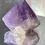 Thumbnail: Amethyst half polished crystal left side view