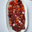 Thumbnail: Carnelian crystal cubes on plate