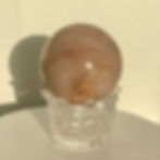 Fire Quartz Natural Crystal Sphere (Weight: 622g)
