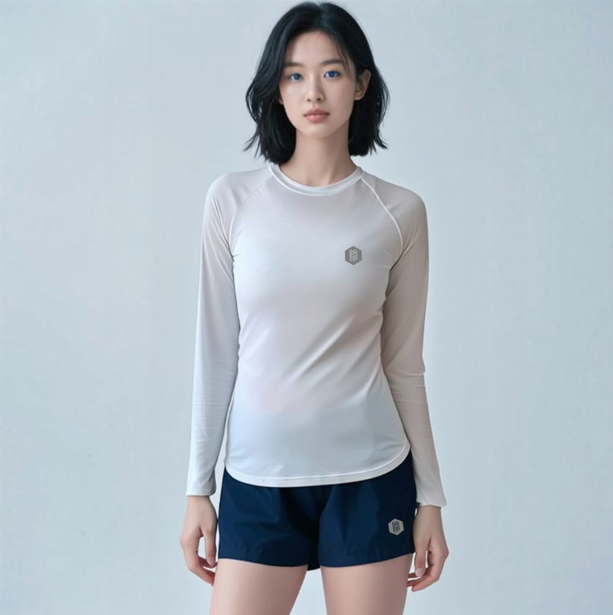Women's Cooling Anti-UV Long Sleeve Shirt - White