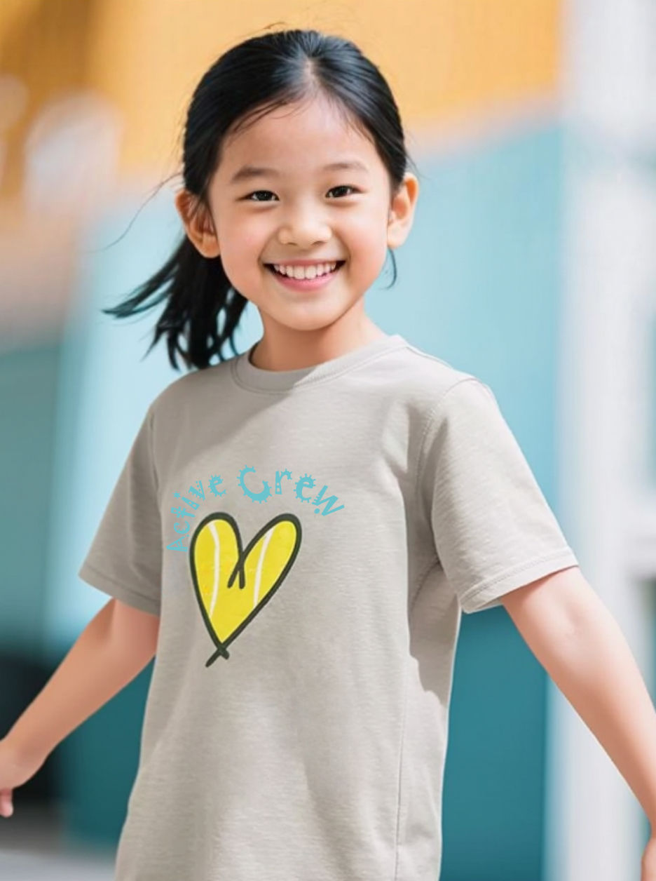 Girl's AC Graphic Cotton Tee