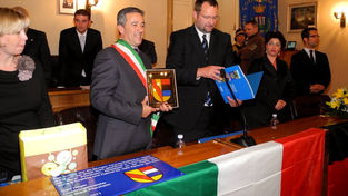Il Sindaco Gert Hager di Pforzheim visita Naro