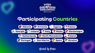 sedici giovani voci in diretta tv a Junior Eurovision Song Contest a Malta