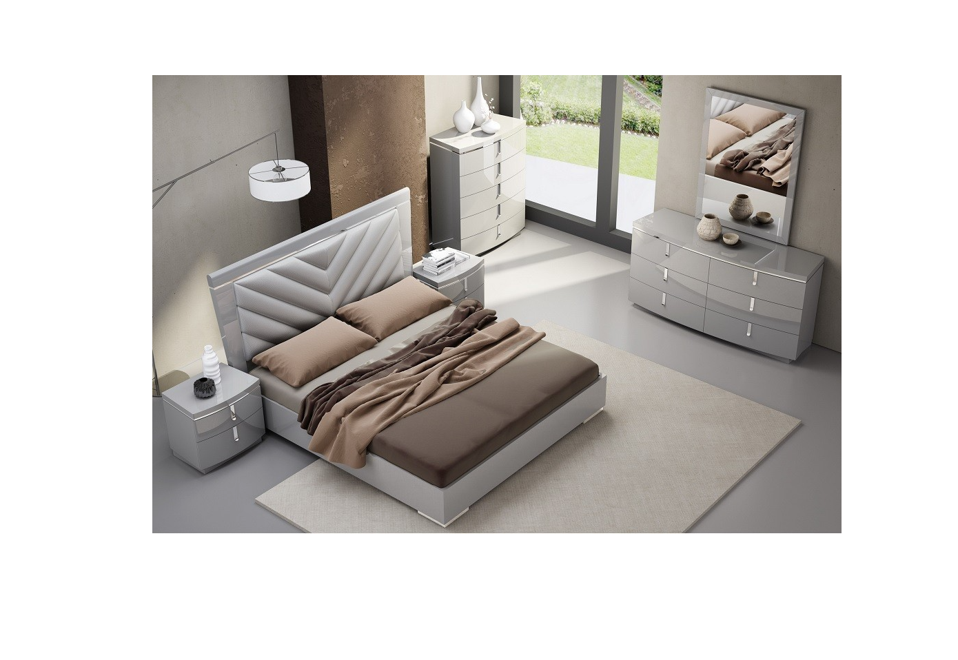 The New York Modern Bedroom Set
