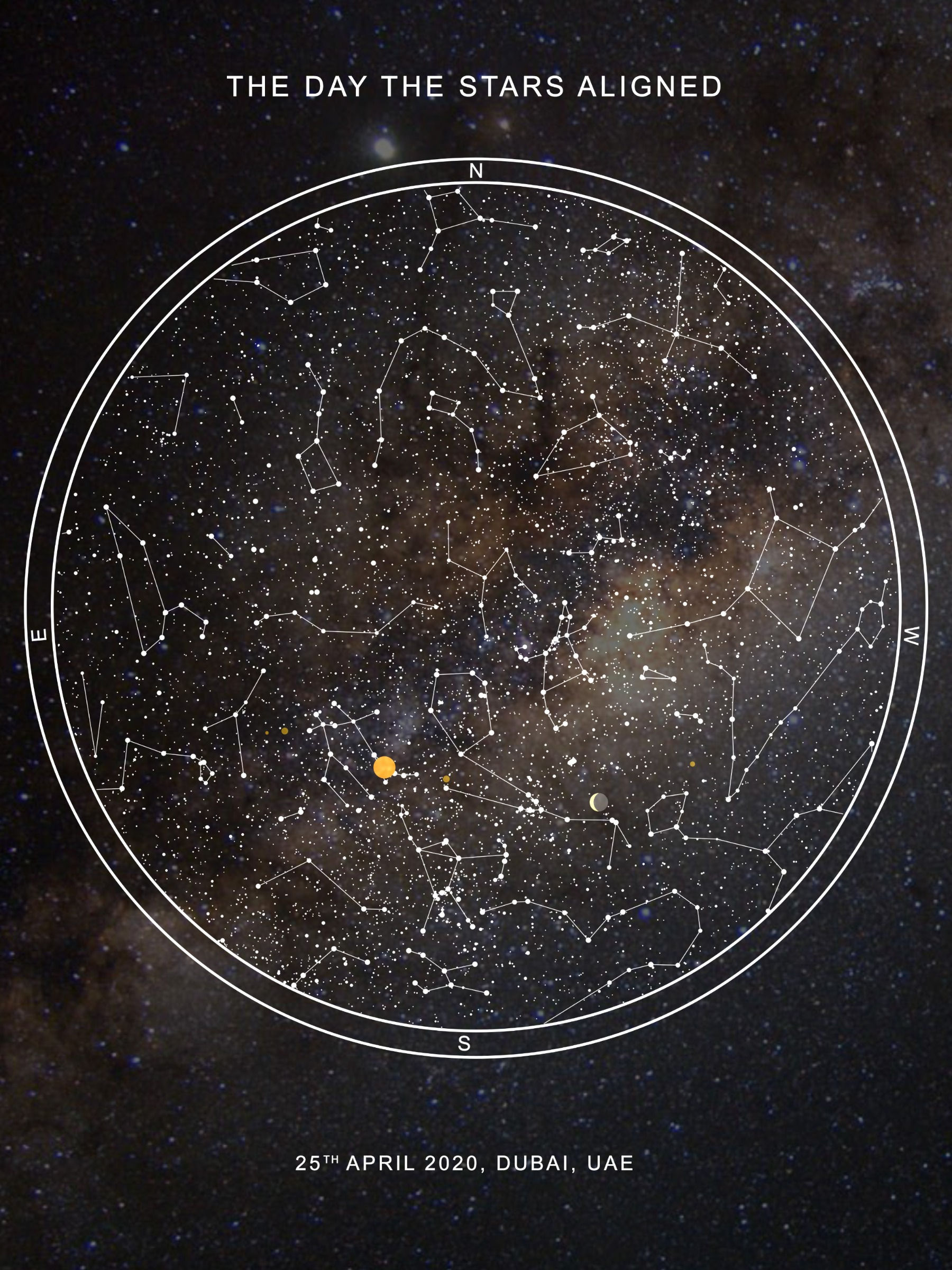 Galaxy Star Map