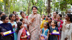 Seema Singh and Shrey Singh celebrate Raksha Bandhan with Meghashrey NGO Kids