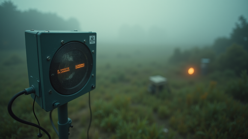 High angle view of electromagnetic energy harvesting device