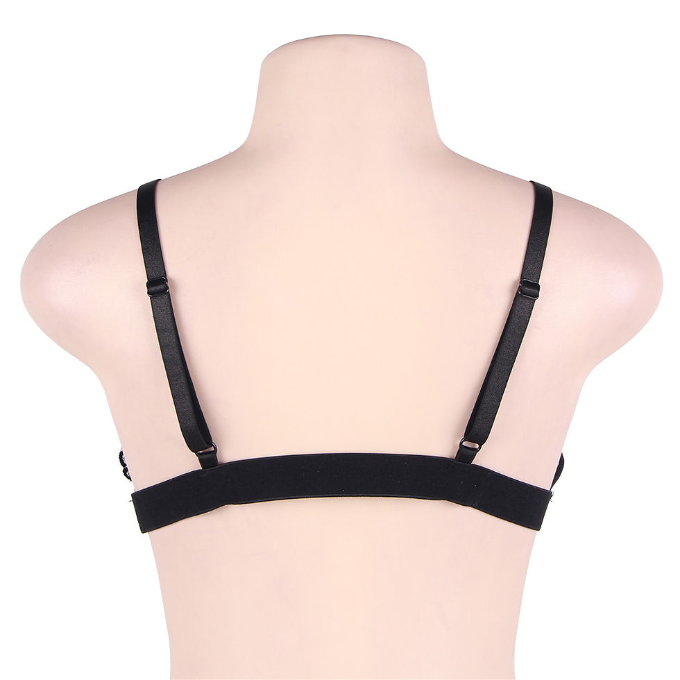 Thumbnail: Black Lace Bralette Top