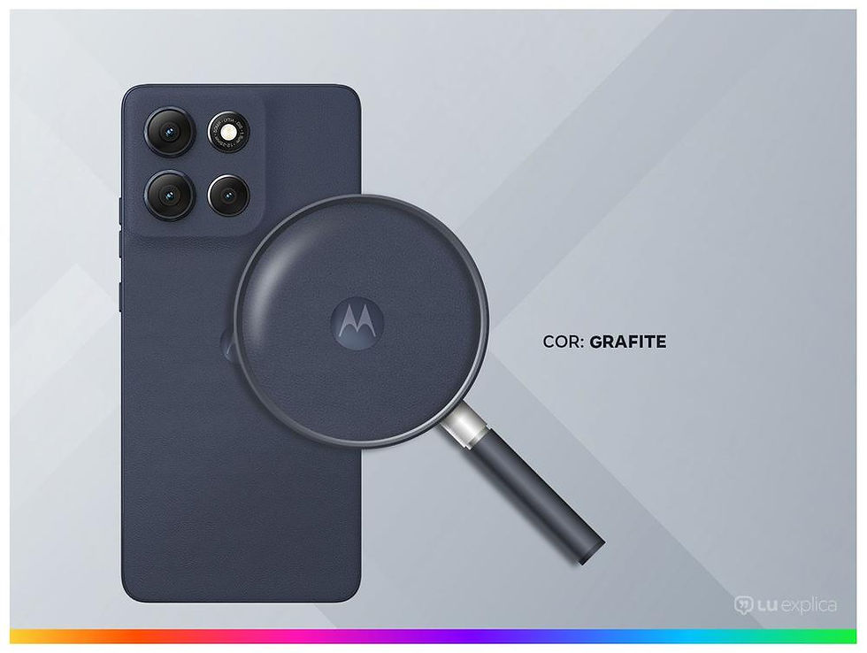 Miniatura: Motorola G86 256GB Smartphone, Graphite, 5G, 16GB RAM, 6.7", Camera Dual + 32MP 