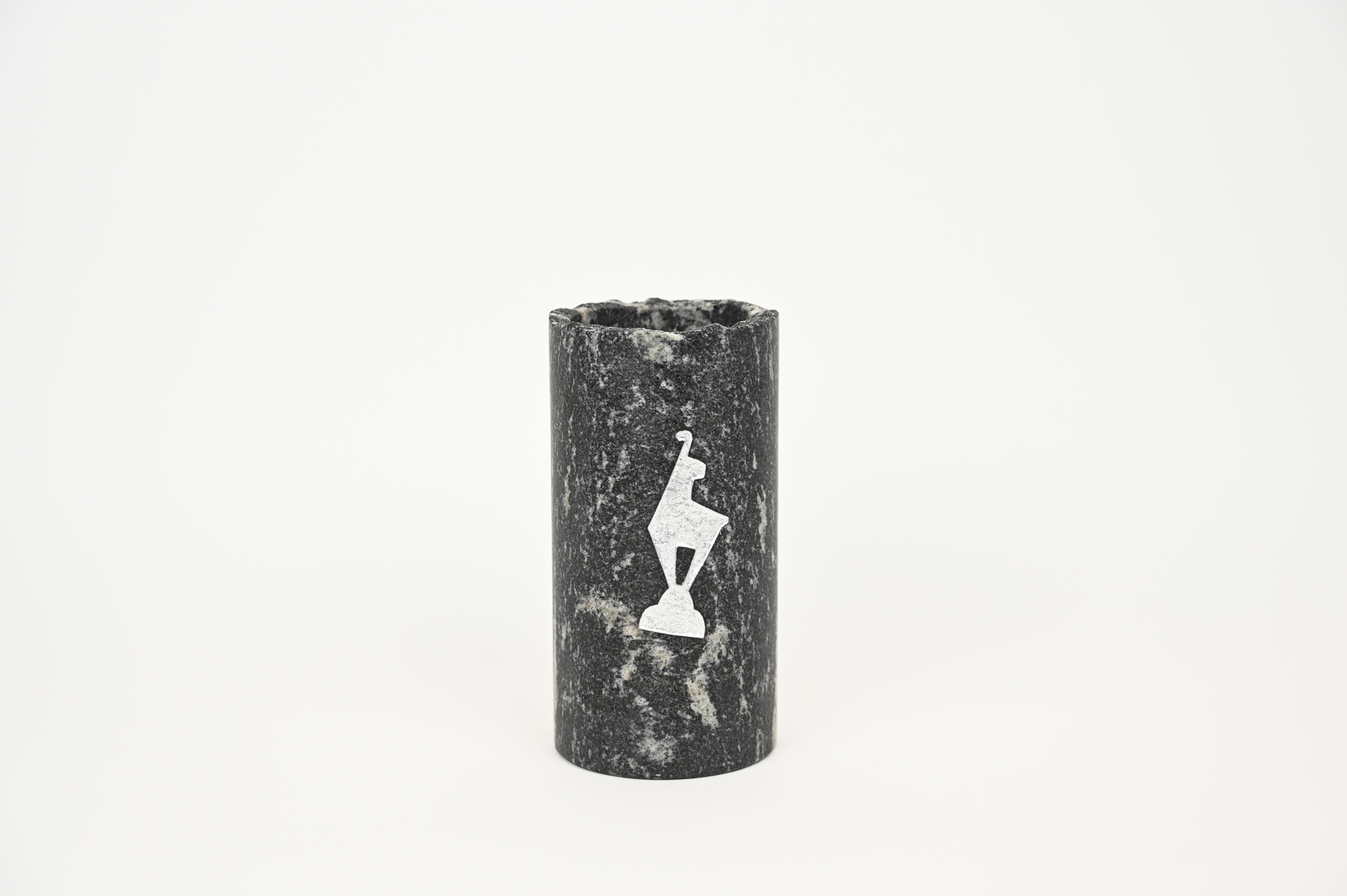 "Stone" wine/champagne cooler with Kitzbühel chamois