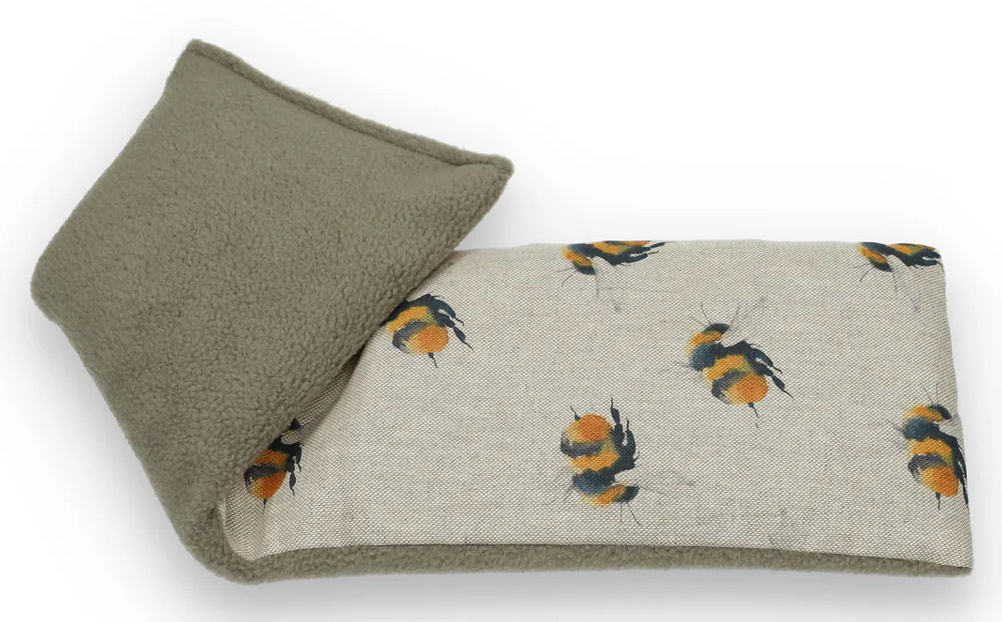'Bees' dual sided Lavender Wheatbag