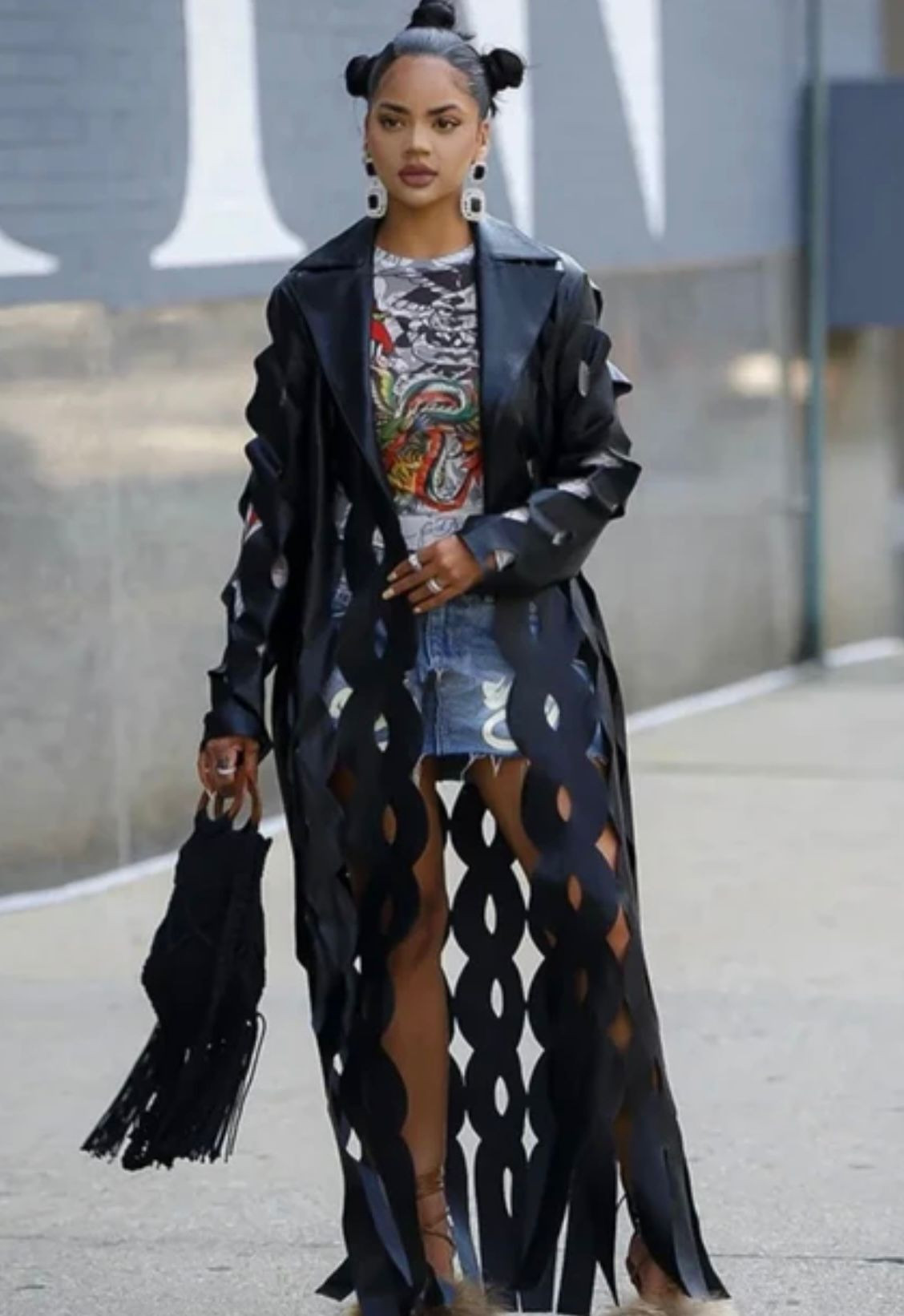 Faux Leather Jacket