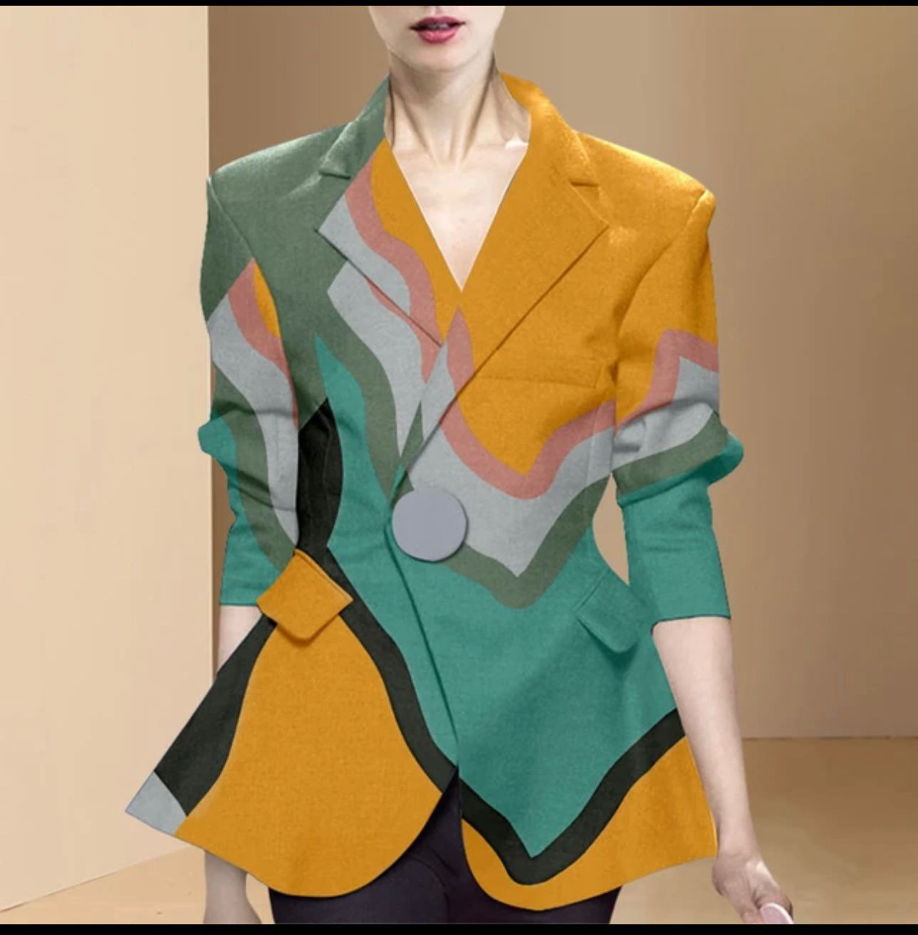 Yellow and Green Jacket