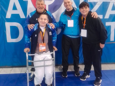¡Doblete de Oro! Vicky Yunes y Julio De Marchi brillaron en el Open Internacional de Judo Inclusivo