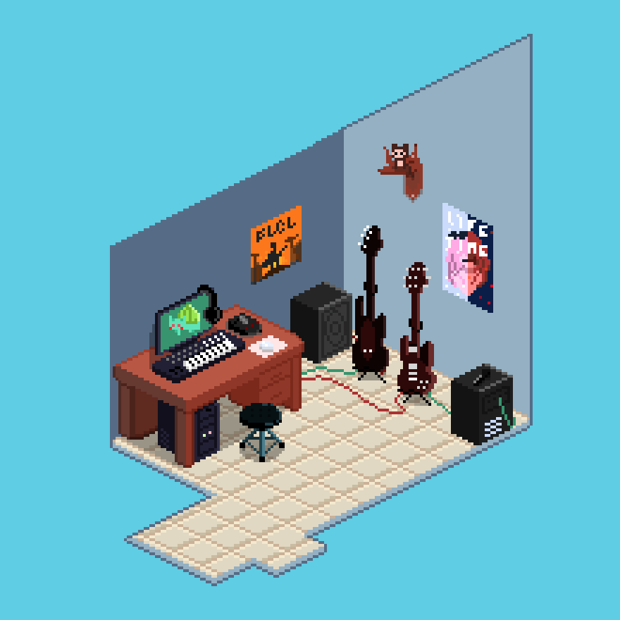 Isometric room
