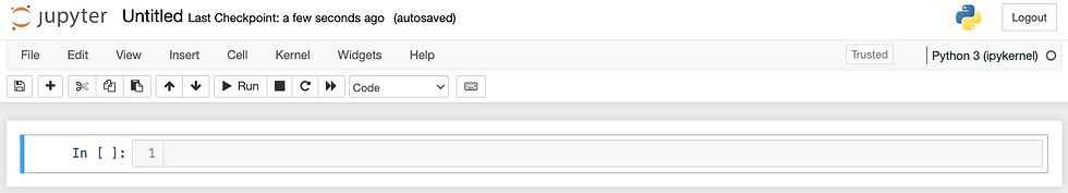 Jupyter Notebook Code Cell Command Mode