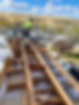 McCormack Construction worker working safely on a roof