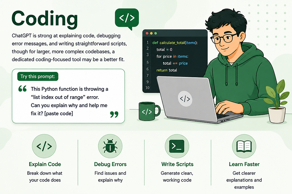 ChatGPT coding