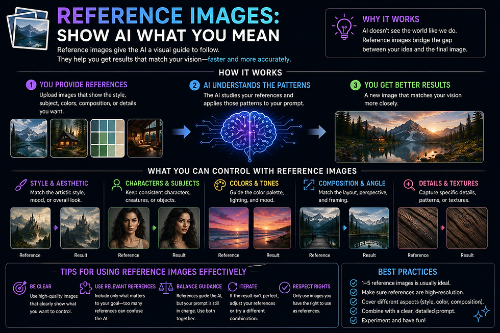 AI image reference image