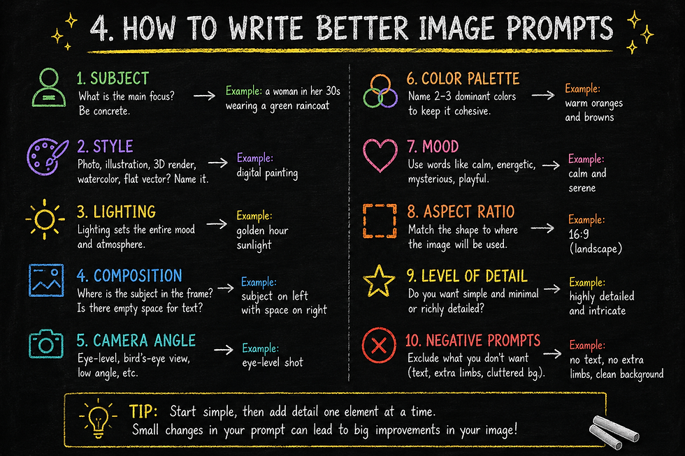 How to write a great AI image prompt