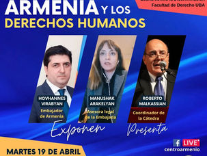 CONFERENCIA ¨ARMENIA Y LOS DERECHOS HUMANOS¨