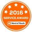 2016 Service award word of mouth logo.png