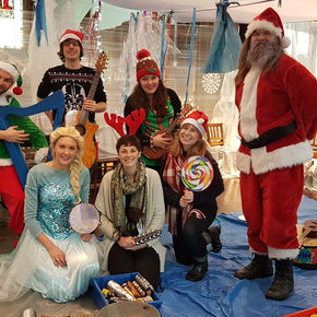 400 SEND Students, 250 Staff, 9 Performances, 5 Conservatoire Students, 4 Days, 3 Departments (Autis