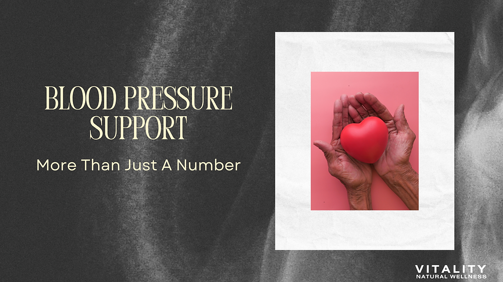 Blood Pressure Support: More Than Just A Number