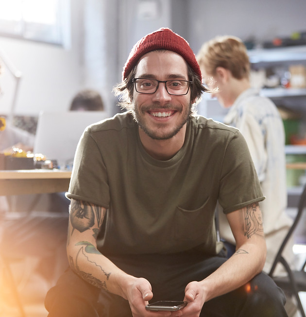 Smiling Young Man