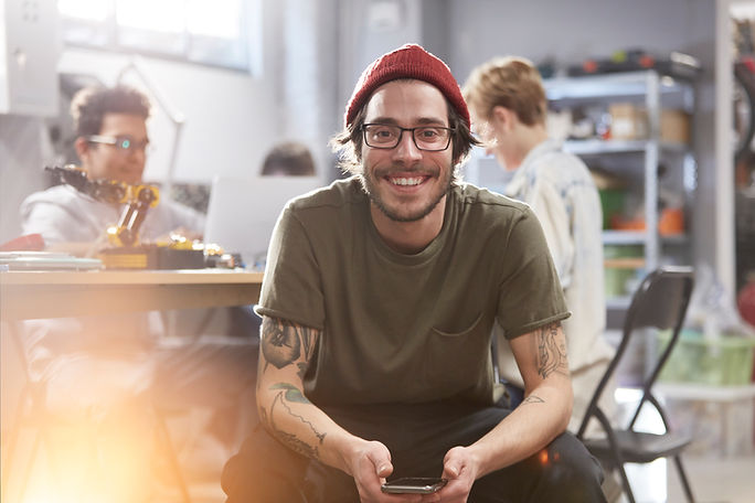 Smiling Young Man