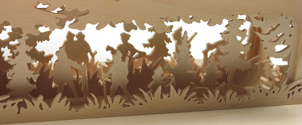 Miniaturbild: Burg Hohenzollern aus Holz