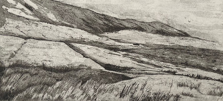 Sligo series #3, Ed: 5, Etching & Drypoint, 25cm x 12cm