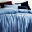 Thumbnail: Flax Linen - Chambray Blue Duvet/Quilt Set