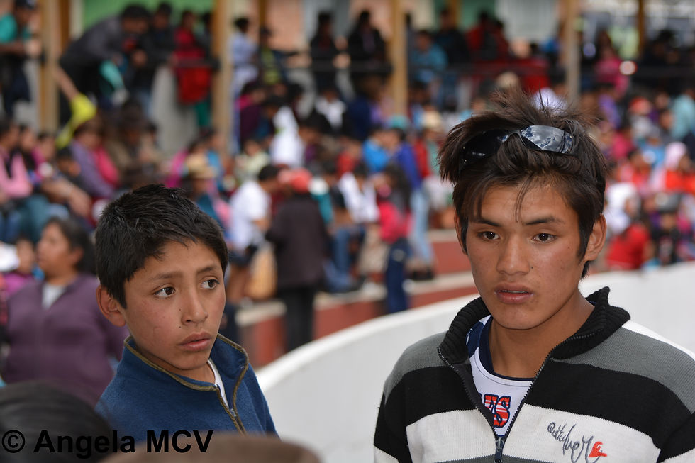 Niños conversando