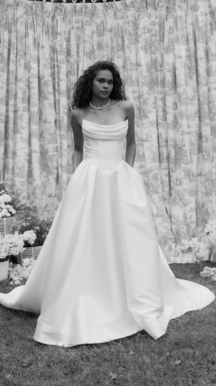 Ada gown by Ingrid Olic Bridal at Twelve South Bridal