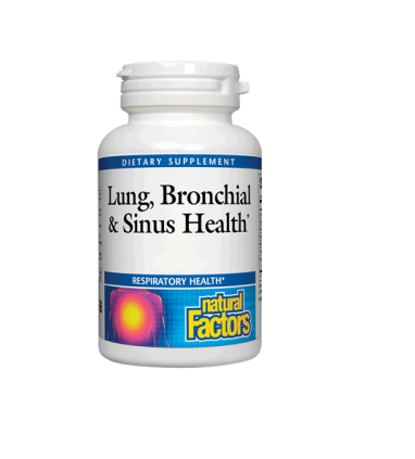 Natural Factors - Lung, Bronchial & Sinus Health 90 tablets