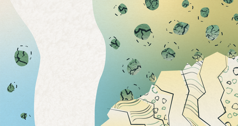 A Soul, Geologically - An illustrative Poem Reinterpretation Frame 5