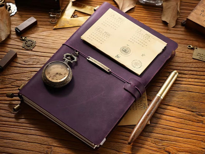 Thumbnail: A5 Full-Grain Leather Journal