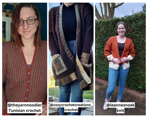 Universal Drop-Shoulder Cardigan | Mae Crochets