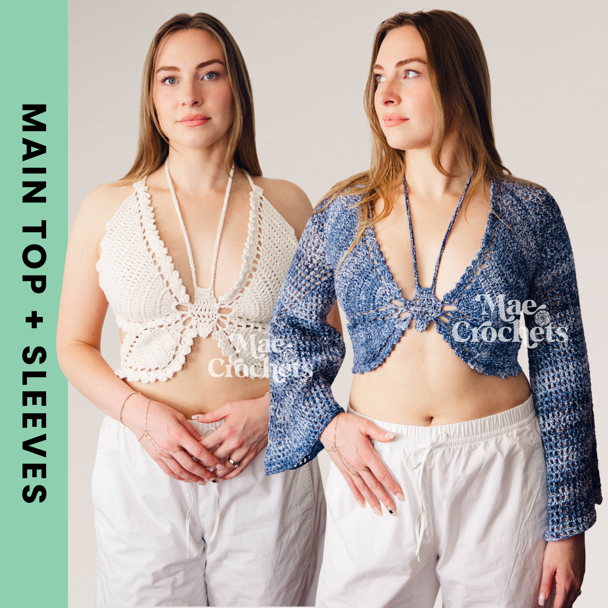 Mae's Butterfly Top: With Add-On Sleeves